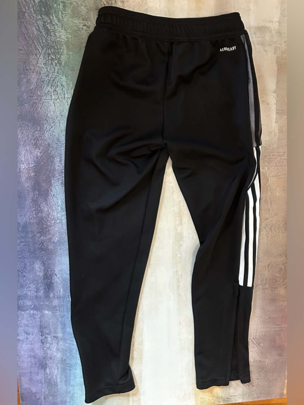 Boys Size 8 Athletic Bundle - Adidas pants & UA zip up - Picture 3 of 11
